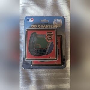San Francisco Giants 3D Coasters New In Original Packaging
